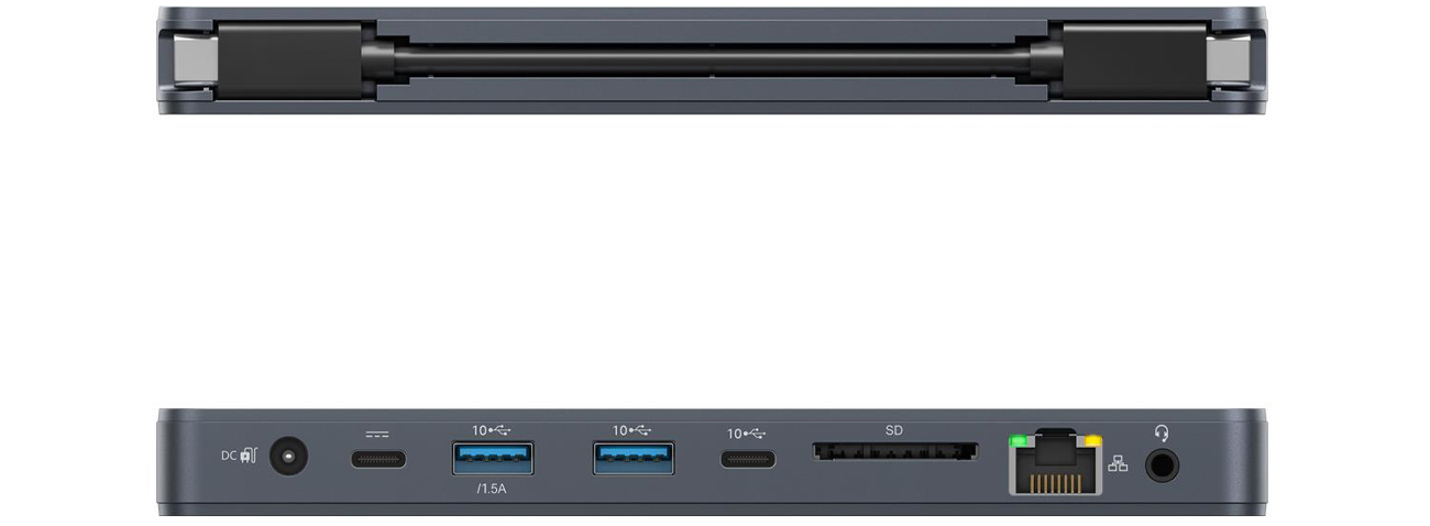 HyperDrive Universal Silicon Motion porty i kabel