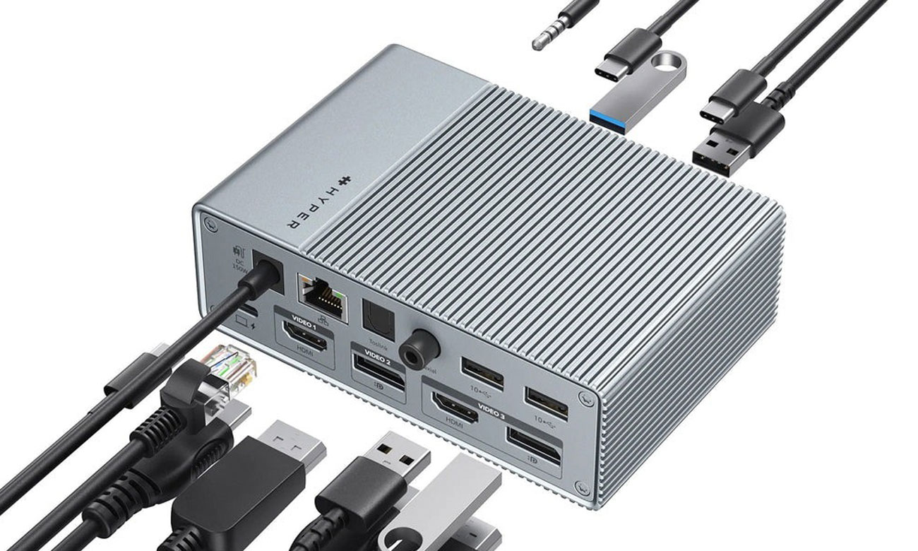 Hyper HyperDrive GEN2 15-Port USB-C Docking Station