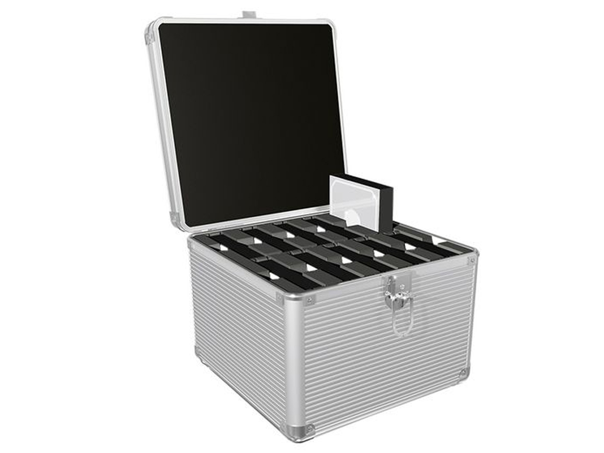 Aluminiumkoffer ICY BOX für 10 Festplatten