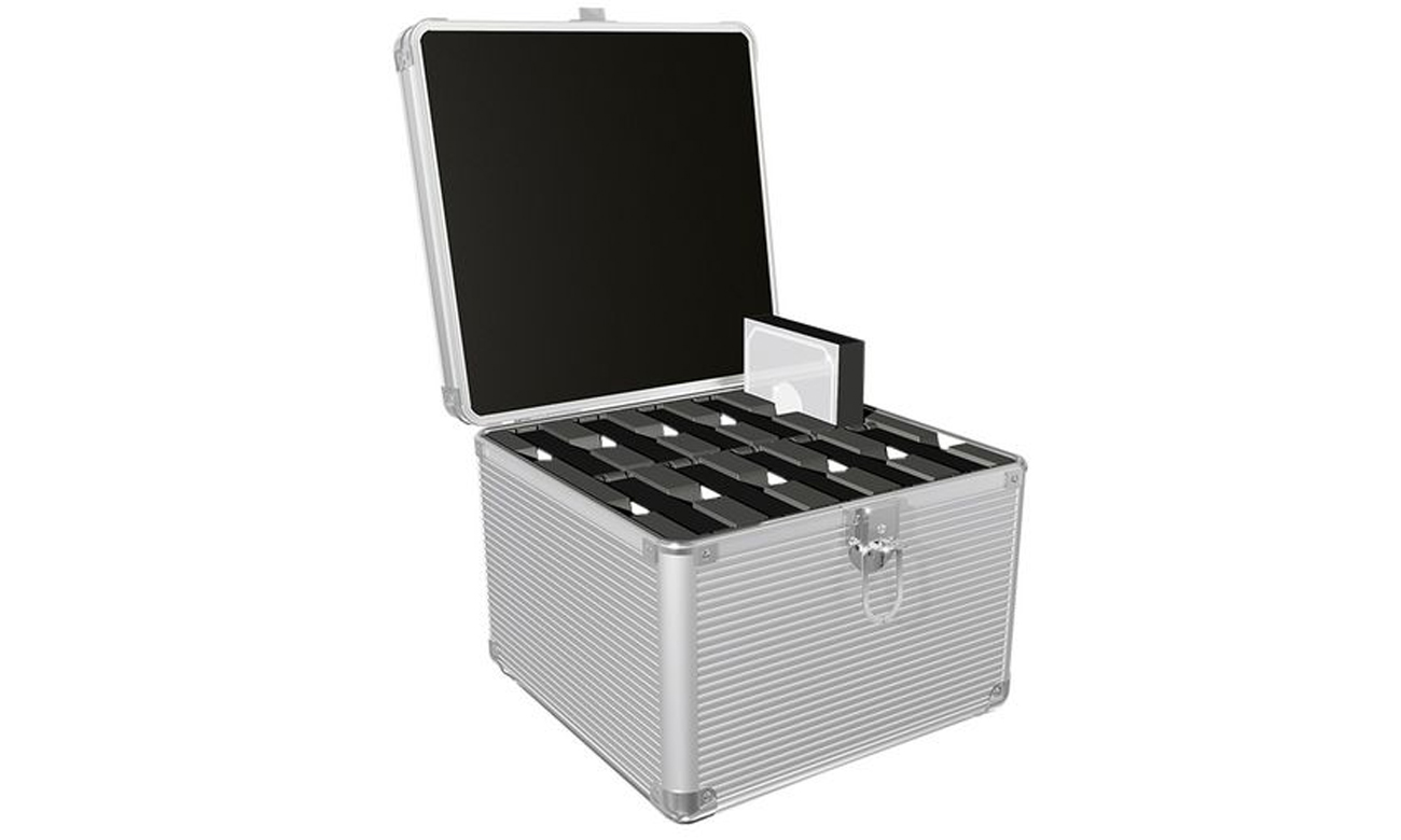 Aluminiumkoffer ICY BOX für 10 Festplatten