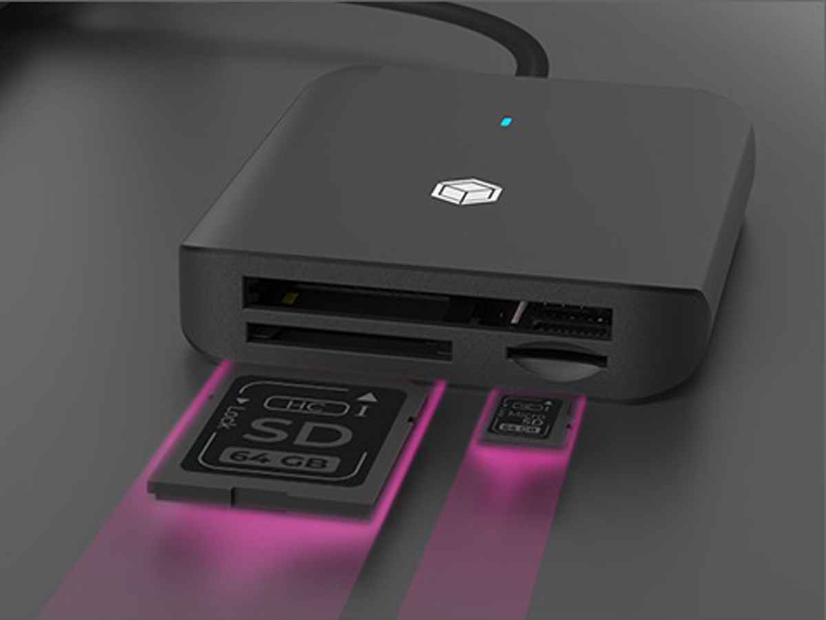 ICY BOX IB-CR403-C3 Kartenleser - Lifestyle-Grafik