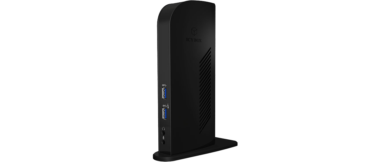 ICY BOX Dockingstation 6xUSB, 2x DisplayPort, RJ-45