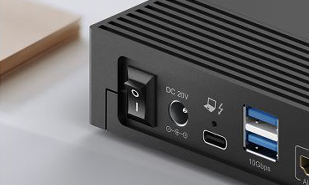 ICY BOX Hybrid DockingStation Schalter