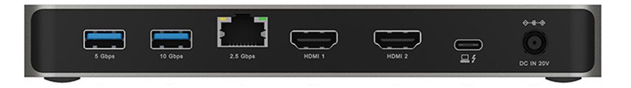 ICY BOX USB4 - 10 in 1 Anschlüsse