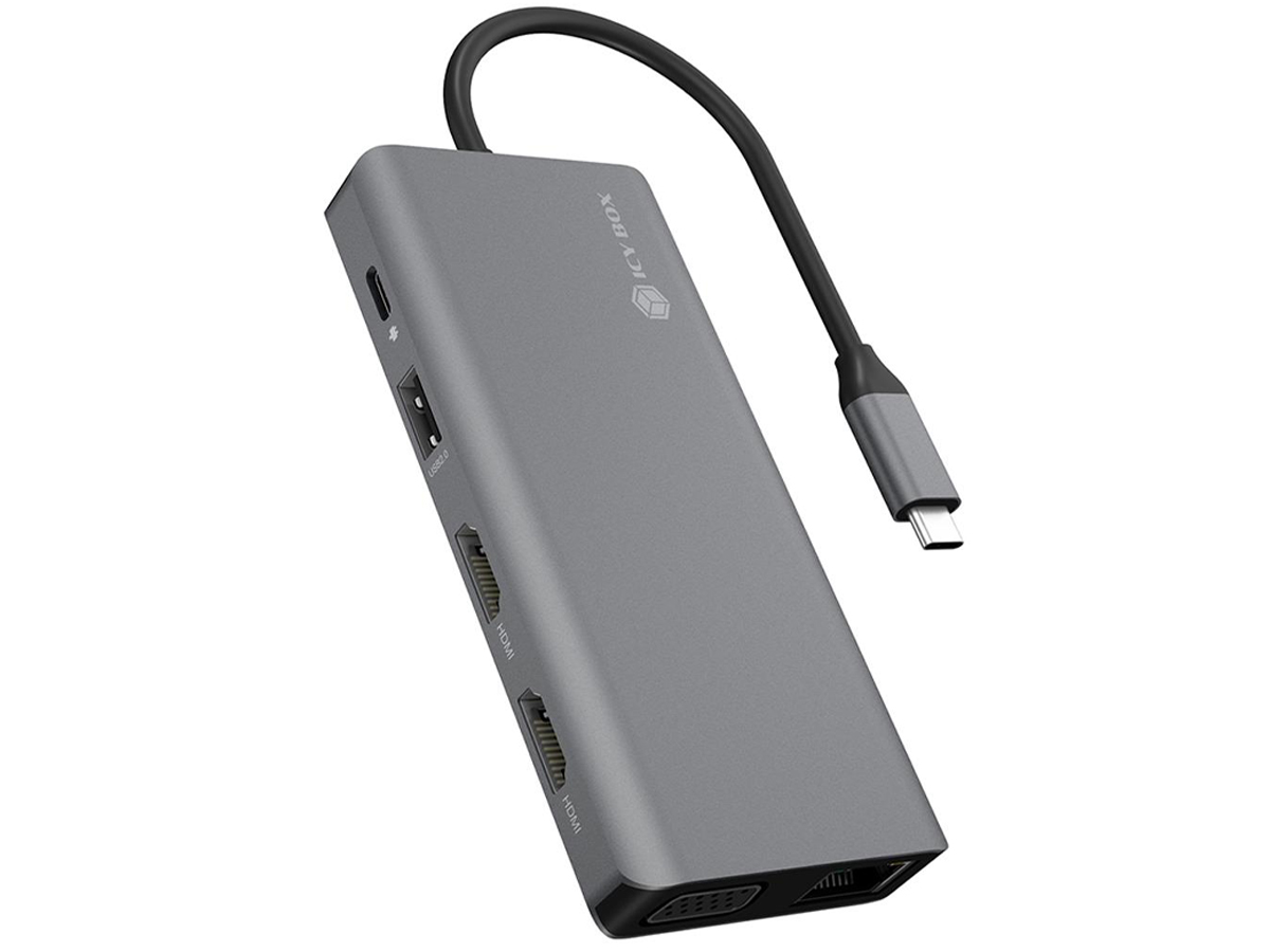 ICY BOX USB-C 12-in-1 Dockingstation