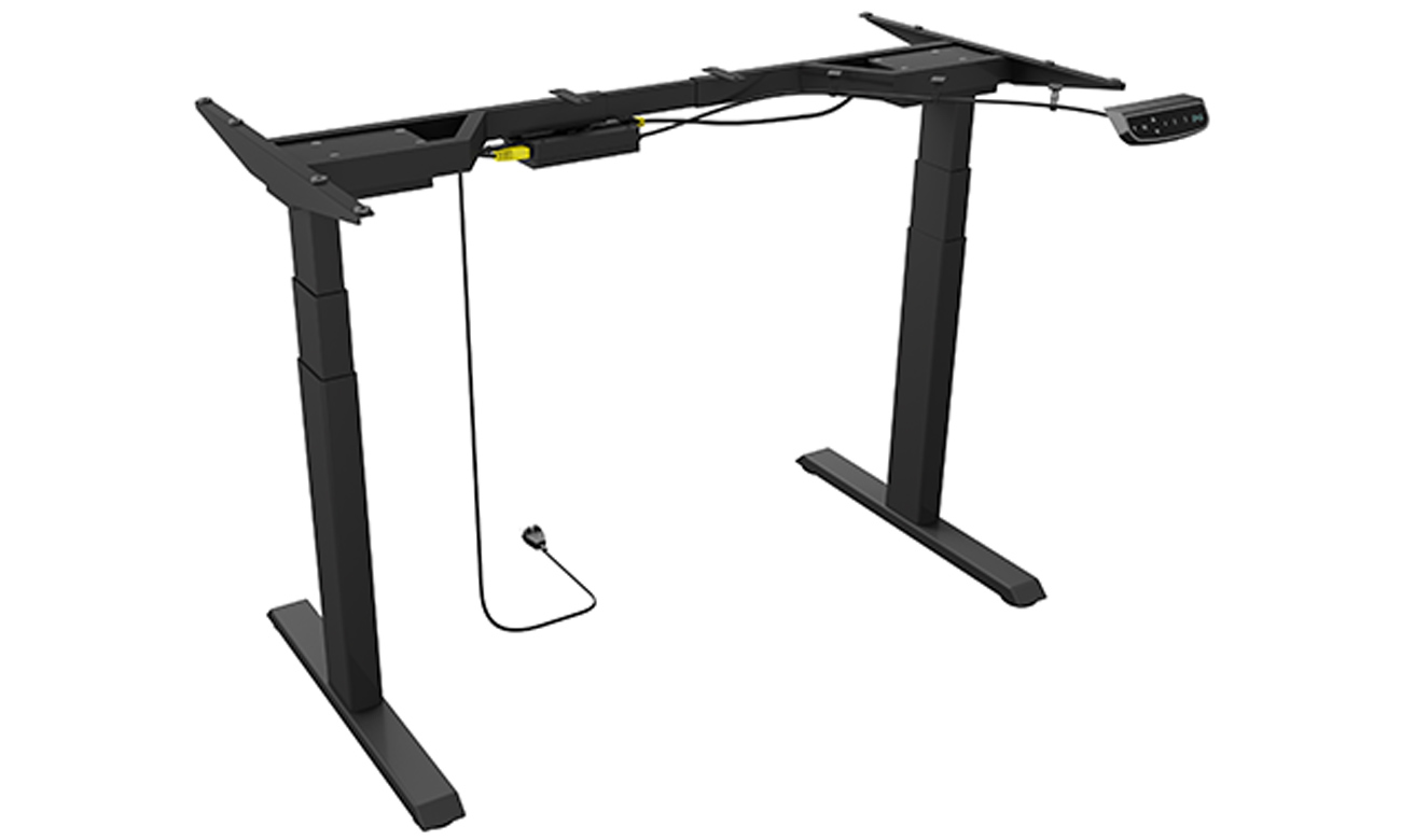 Untergestell für Schreibtisch mit elektrischer Höhenverstellung IcyBox IB-EW206B-T