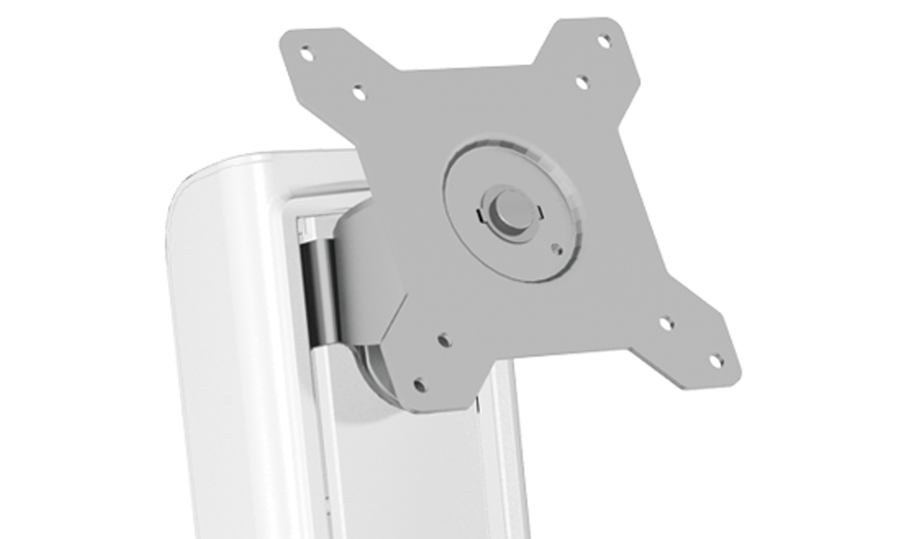 Wandhalterung für Monitor (bis 24'') und Tastatur ICY BOX IB-MS600-W - Einstellbarkeit und Anpassung an den Monitor