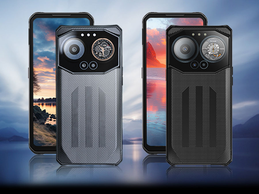 IIIF150 B3C Bildschirm und Rückseite des Gehäuses