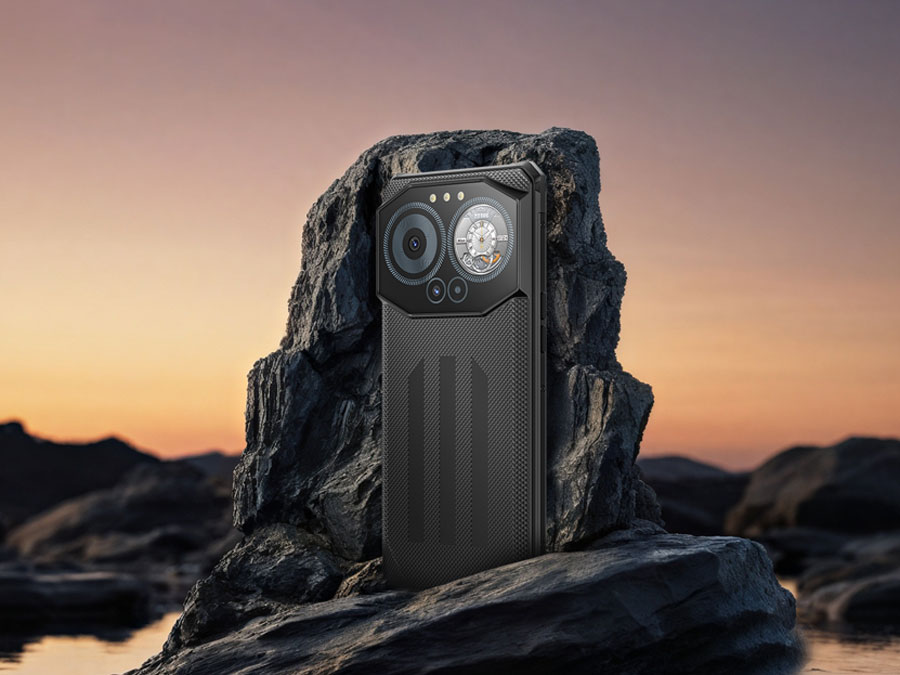 IIIF150 B3C Bildschirm und Rückseite des Gehäuses