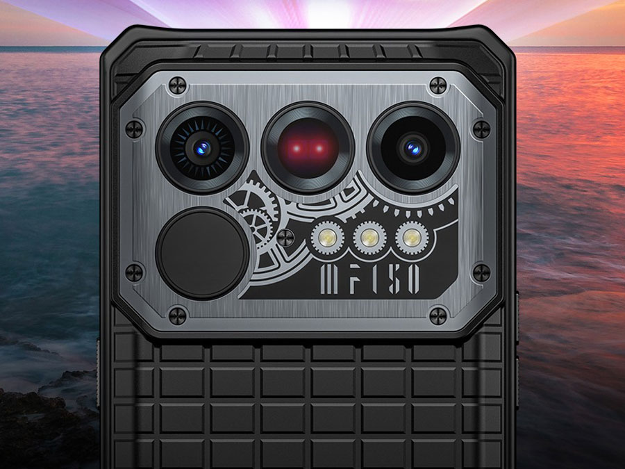 IIIF150 Raptor 5G Objektive auf der Rückseite