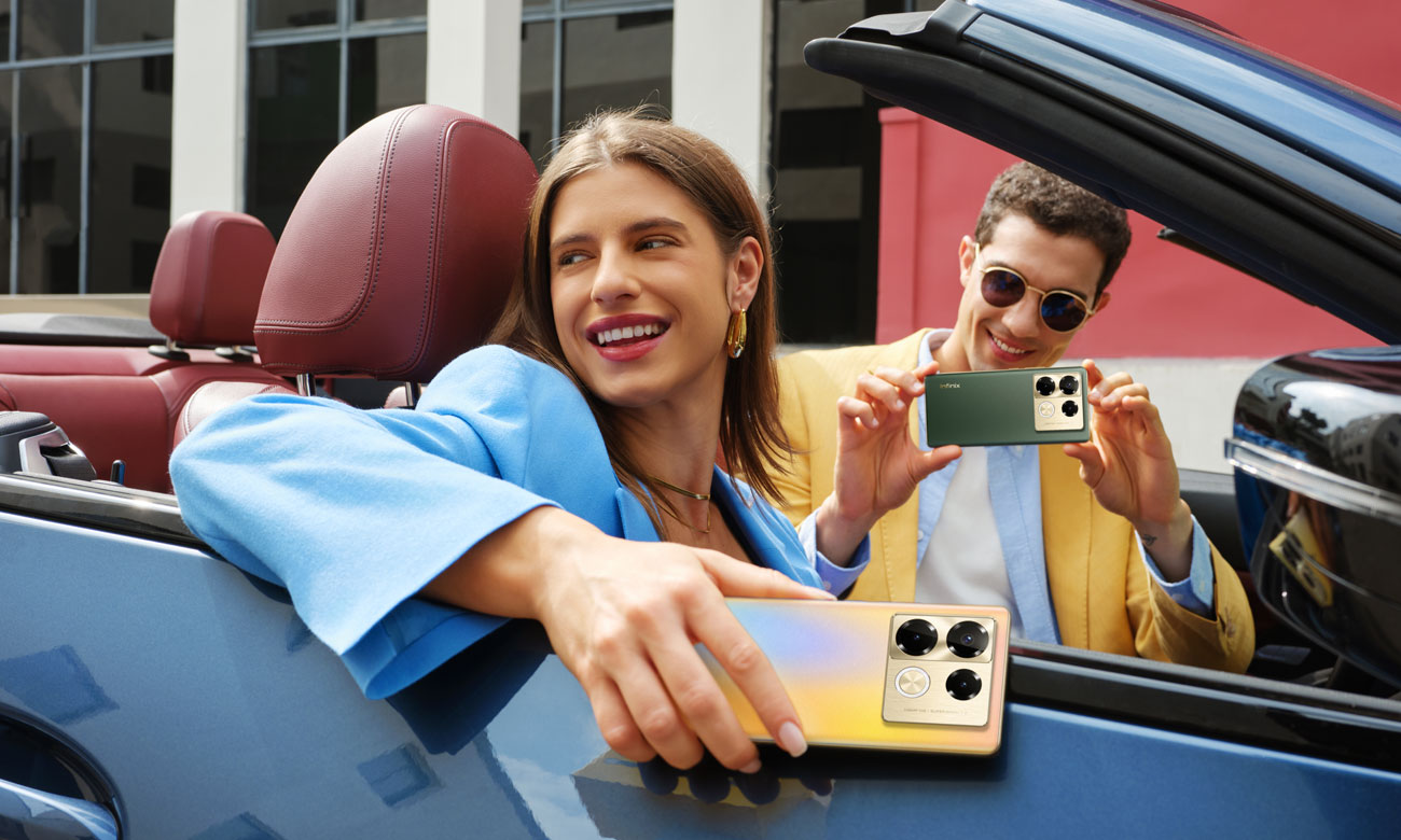 Infinix Note 40 Pro złoty