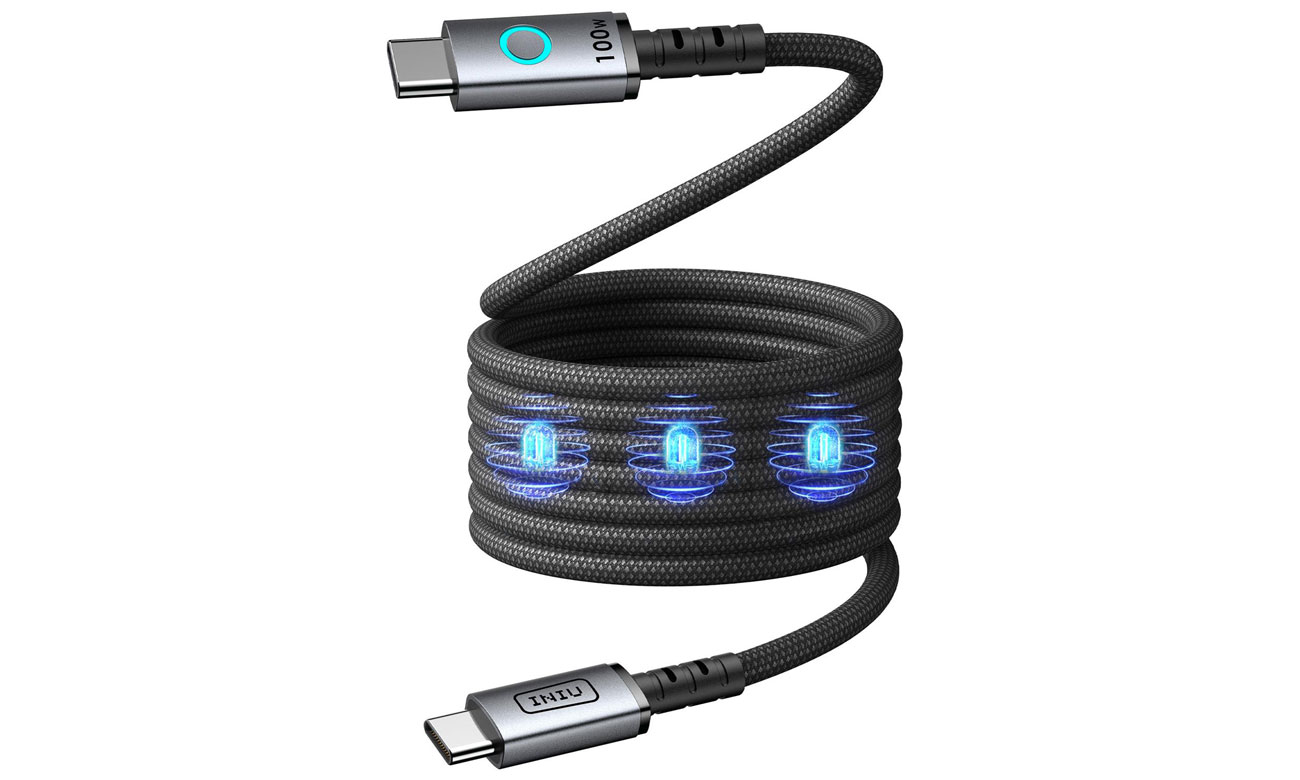 INIU Leopard Magnetic Cable 100W