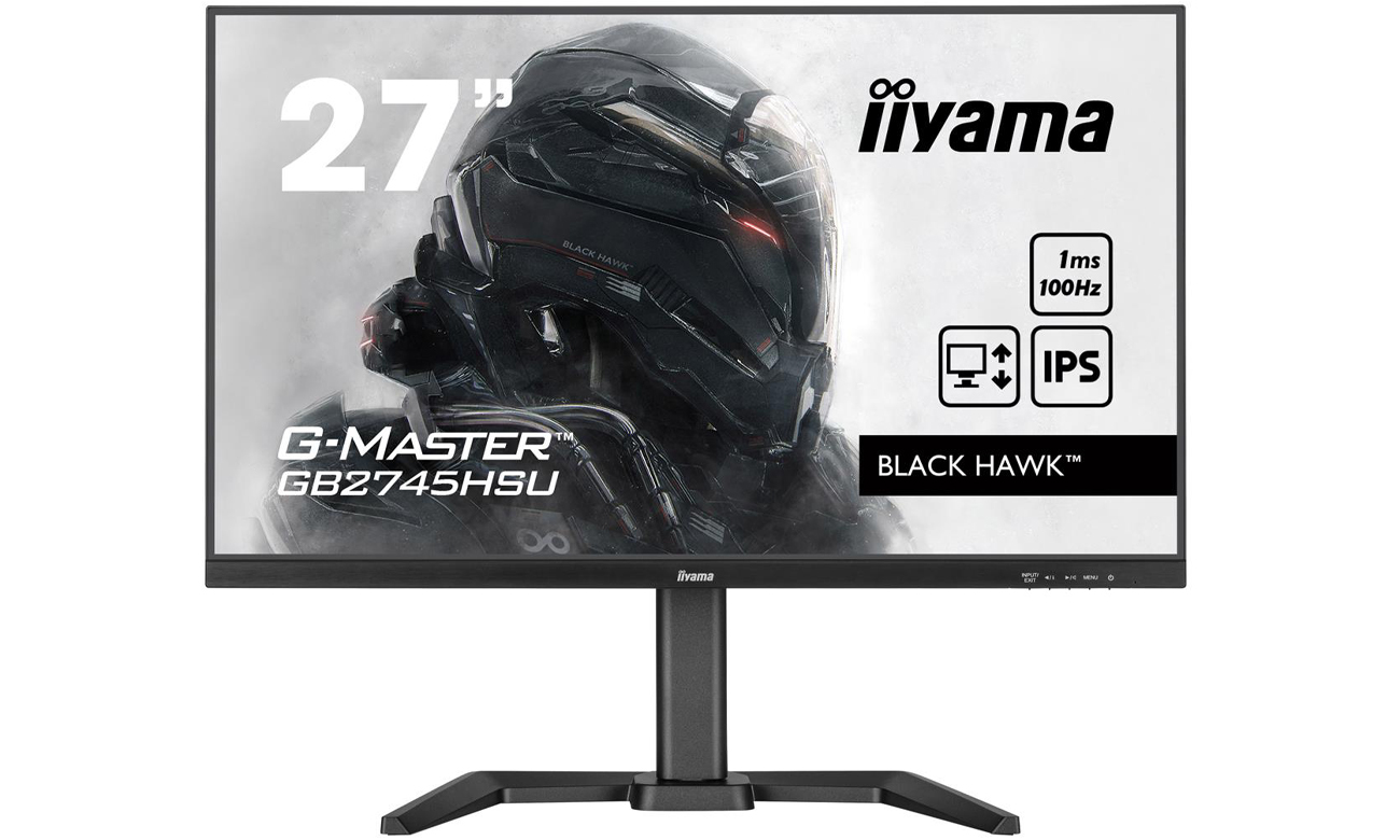 Monitor iiyama G-Master GB2745HSU-B1 - Vorderansicht