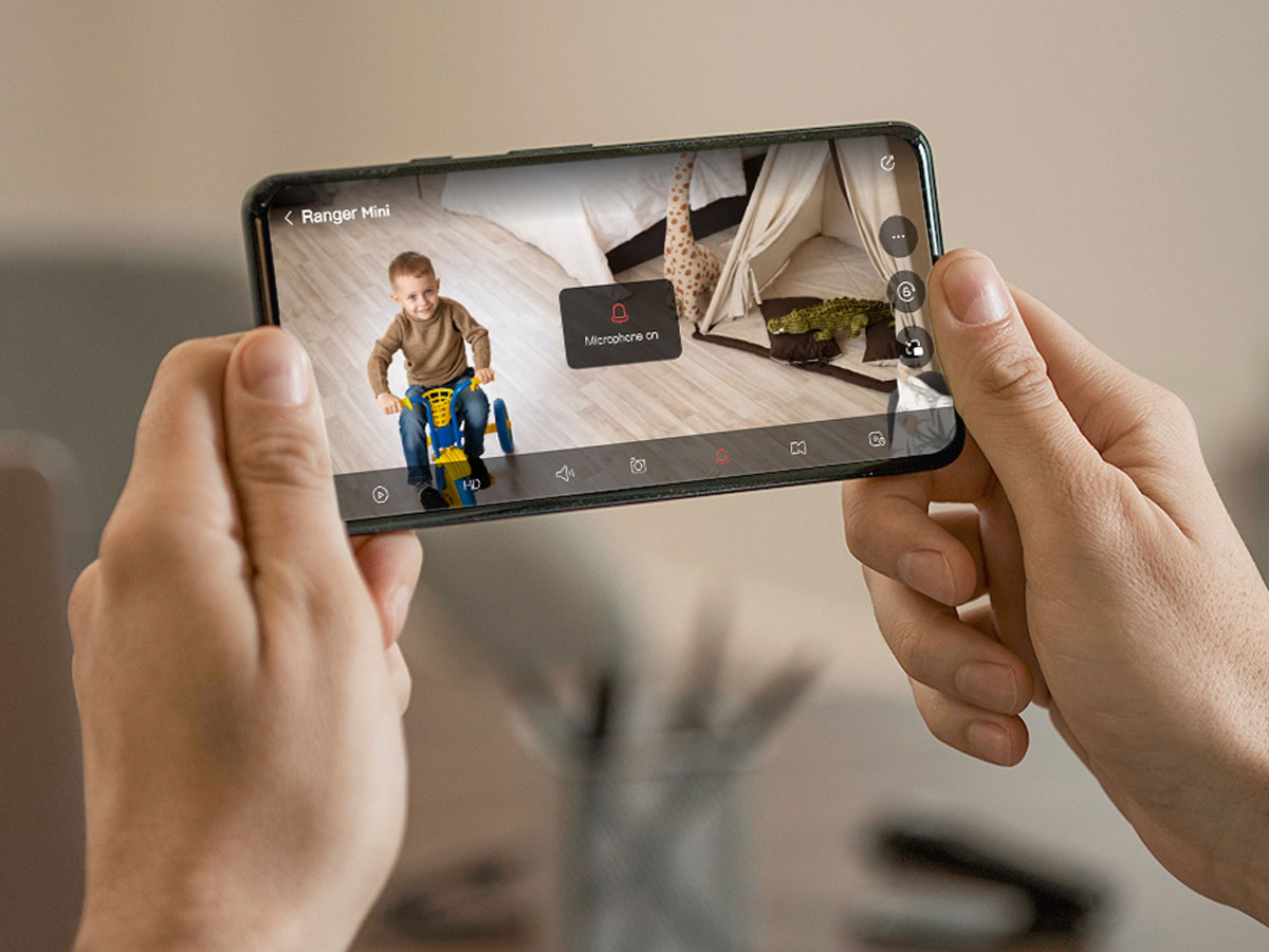 Intelligente Kamera Imou Ranger Mini 5MP – Lifestyle-Grafik