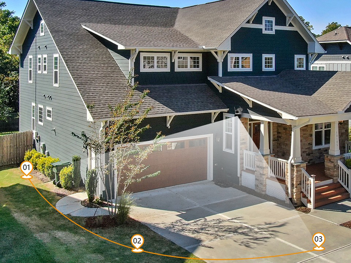 Imou Cruiser Dual 8MP Außenkamera - Erkennung von Menschen und Fahrzeugen