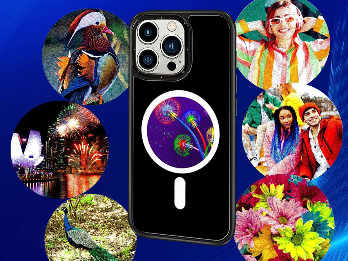 Etui InkCute mit E-Ink-Display und Magsafe