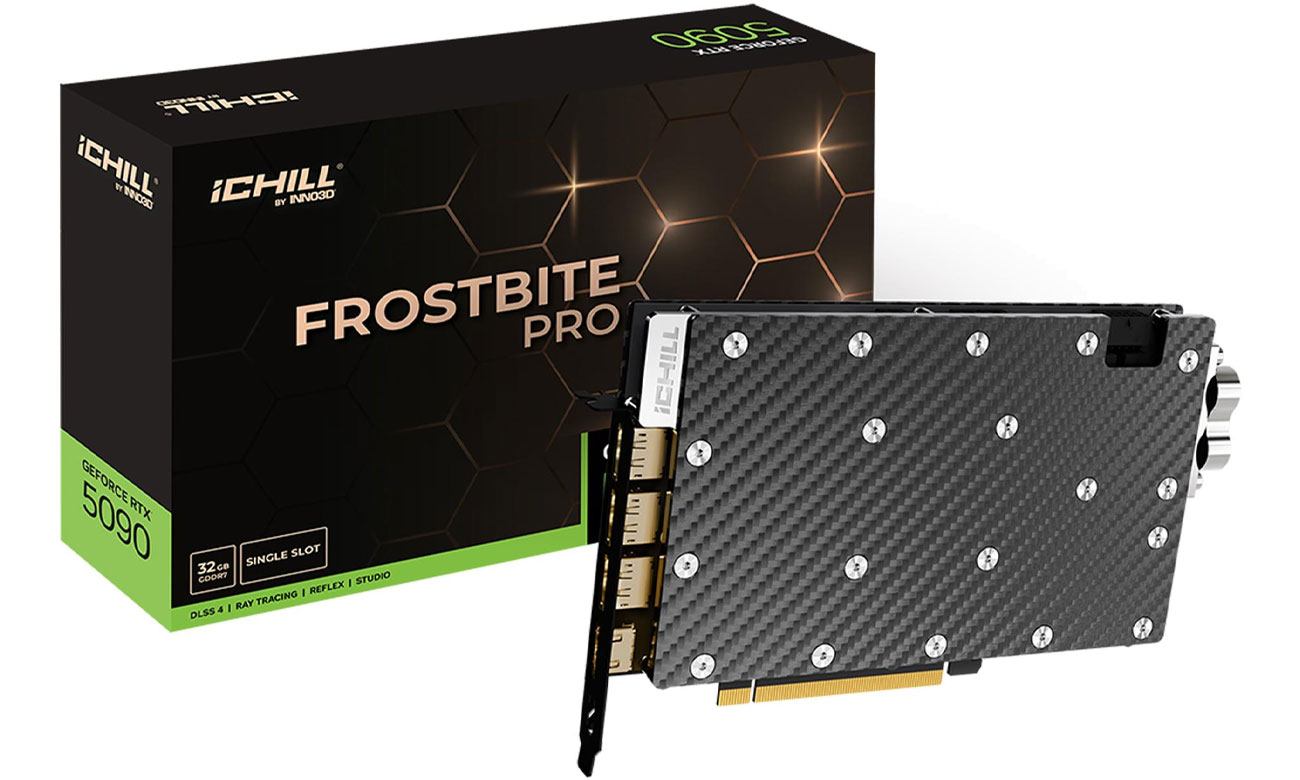 Grafikkarte INNO3D GeForce RTX 5090 iChill Frostbite Pro 32GB GDDR7 DLSS4