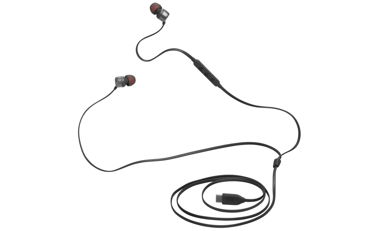 Kabelgebundene Kopfhörer JBL Tune 310C USB-C Schwarz - Allgemeine Ansicht