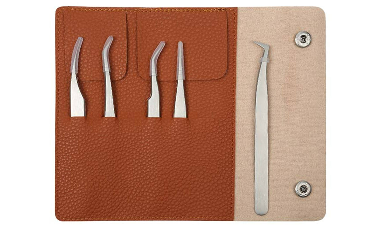 Jimi Home Set aus 5 Pinzetten + Etui