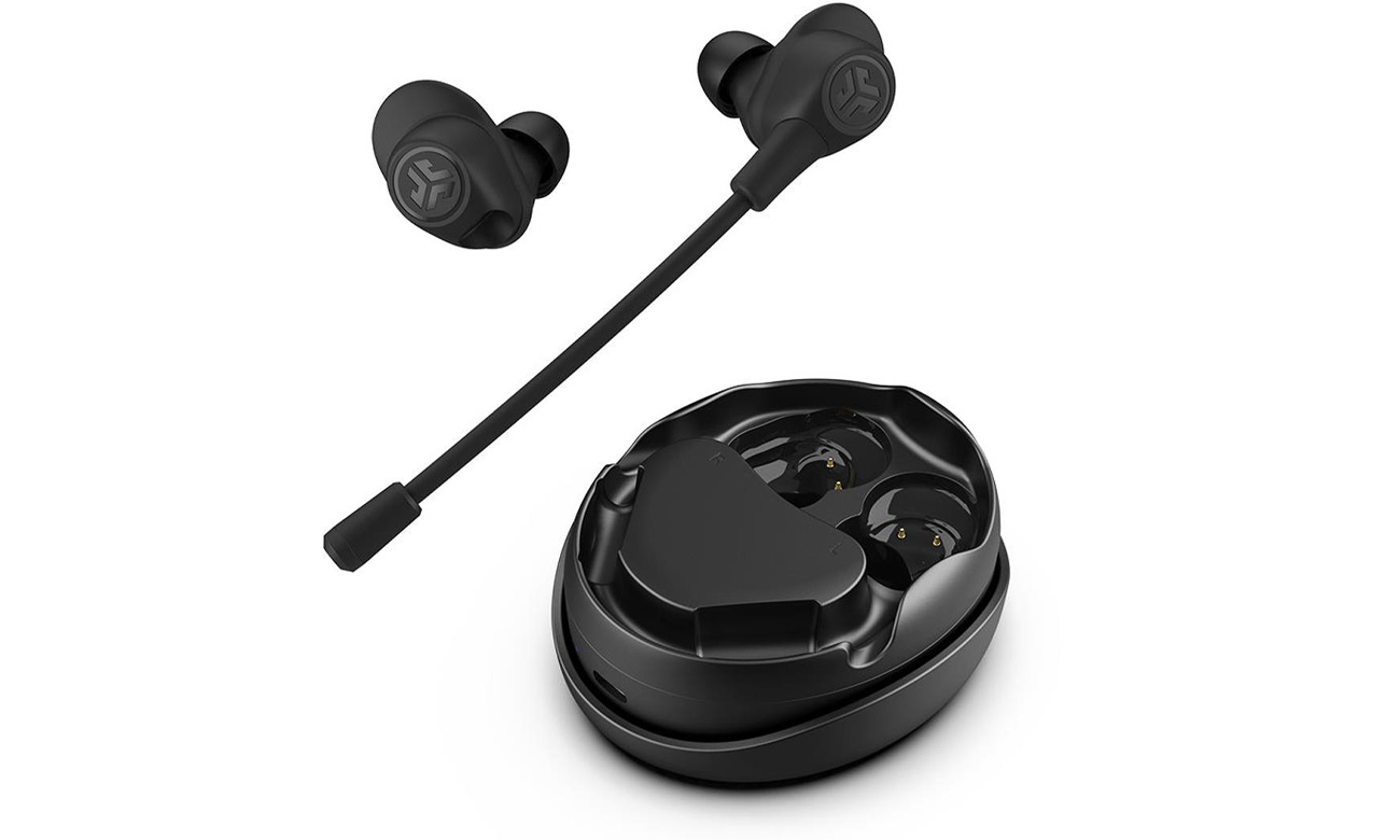 Drahtlose Kopfhörer Jlab Work Buds - Allgemeine Ansicht mit Dockingstation