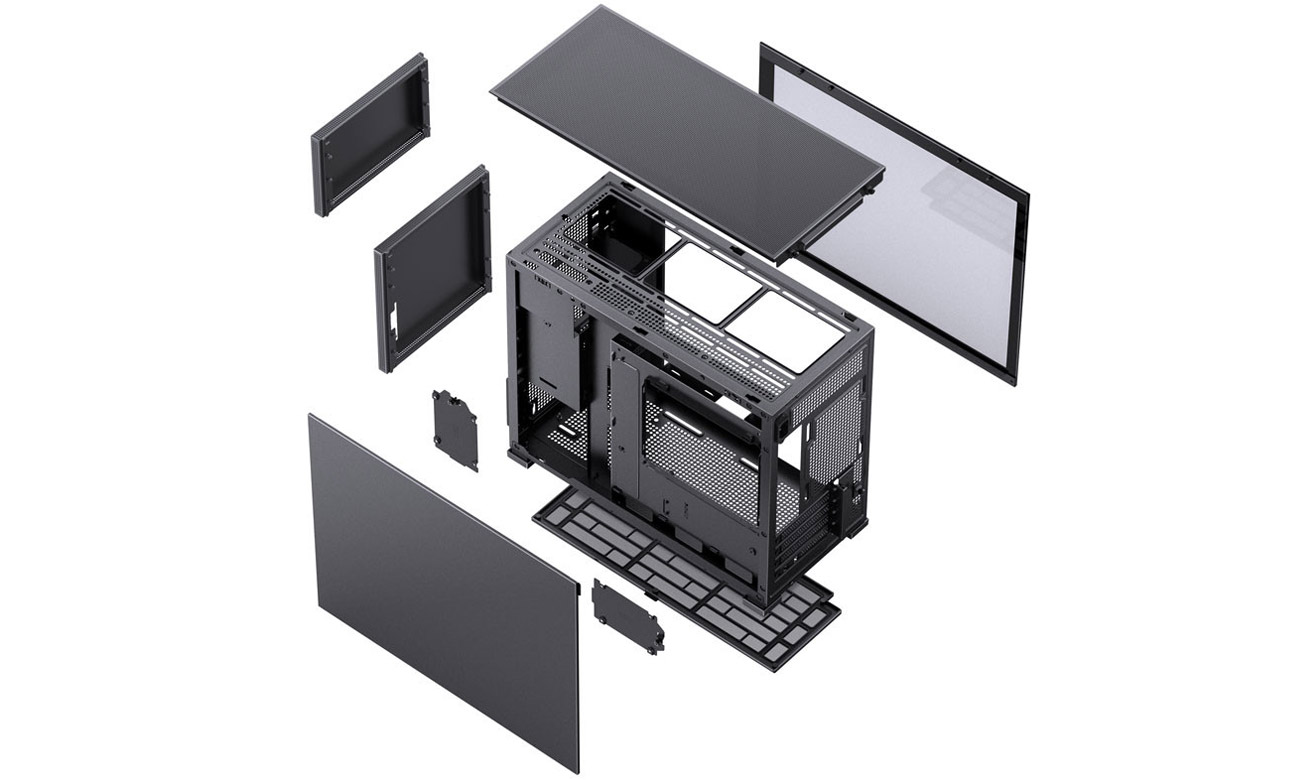 Viel Platz für Lüfter