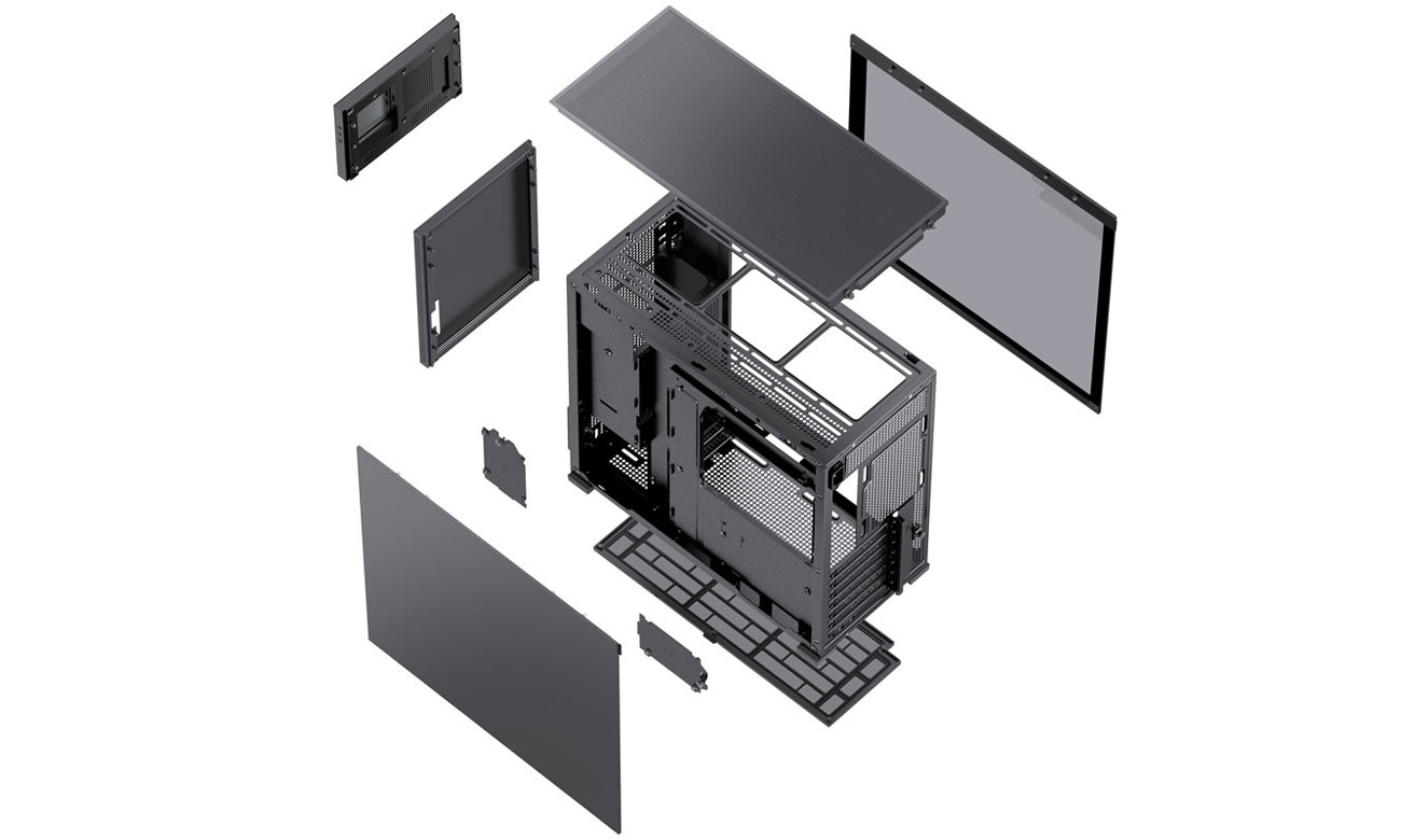 Jonsbo D41 MESH Screen konstrukcja