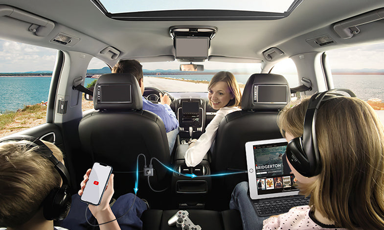 JoyRoom Autoladegerät Stromversorgung im Auto