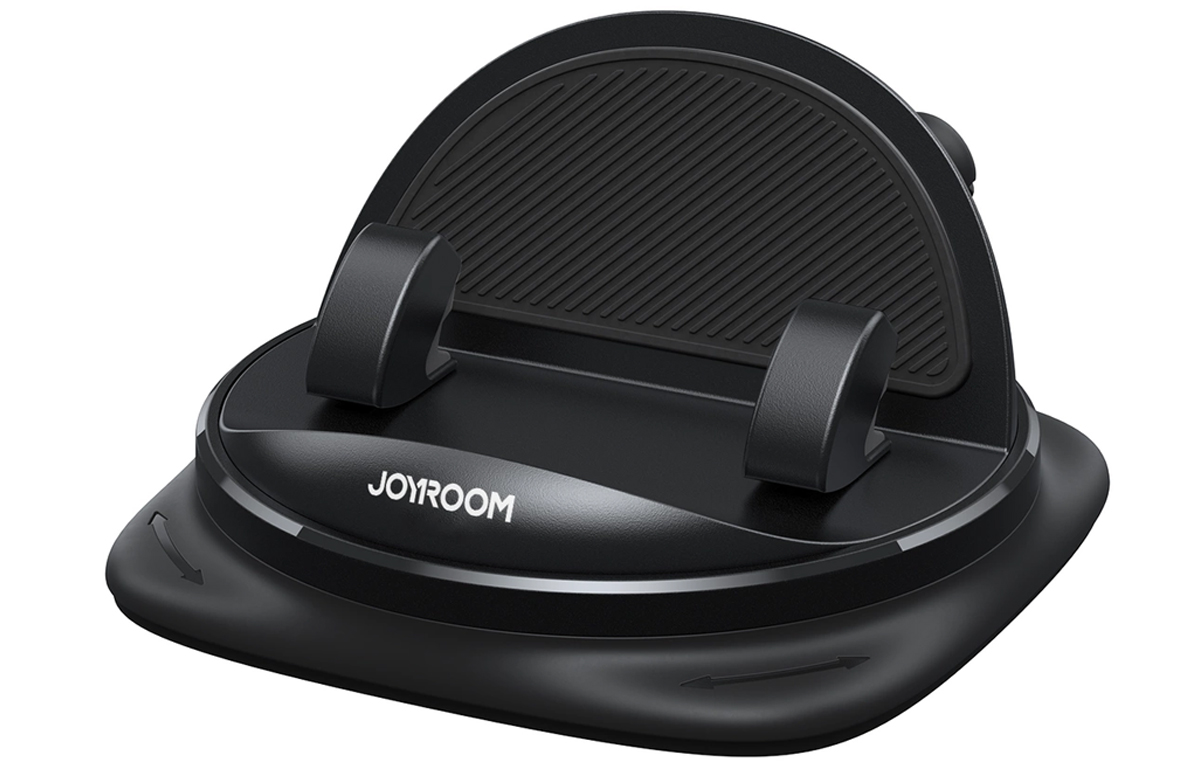 Telefonhalter mit Saugnapf für Auto, Büro, Zuhause - schwarz