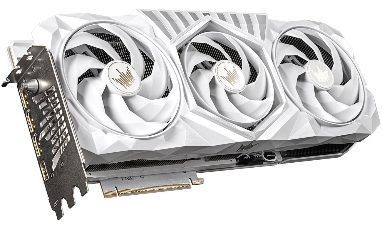 Karte graficzna Galax GeForce RTX 5080 HOF Gaming White 16GB