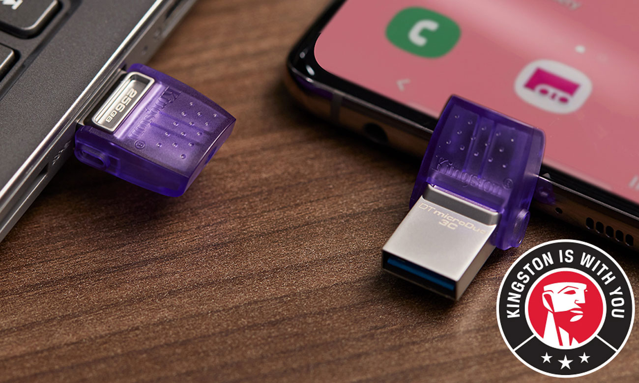 DataTraveler microDuo 3C złącza