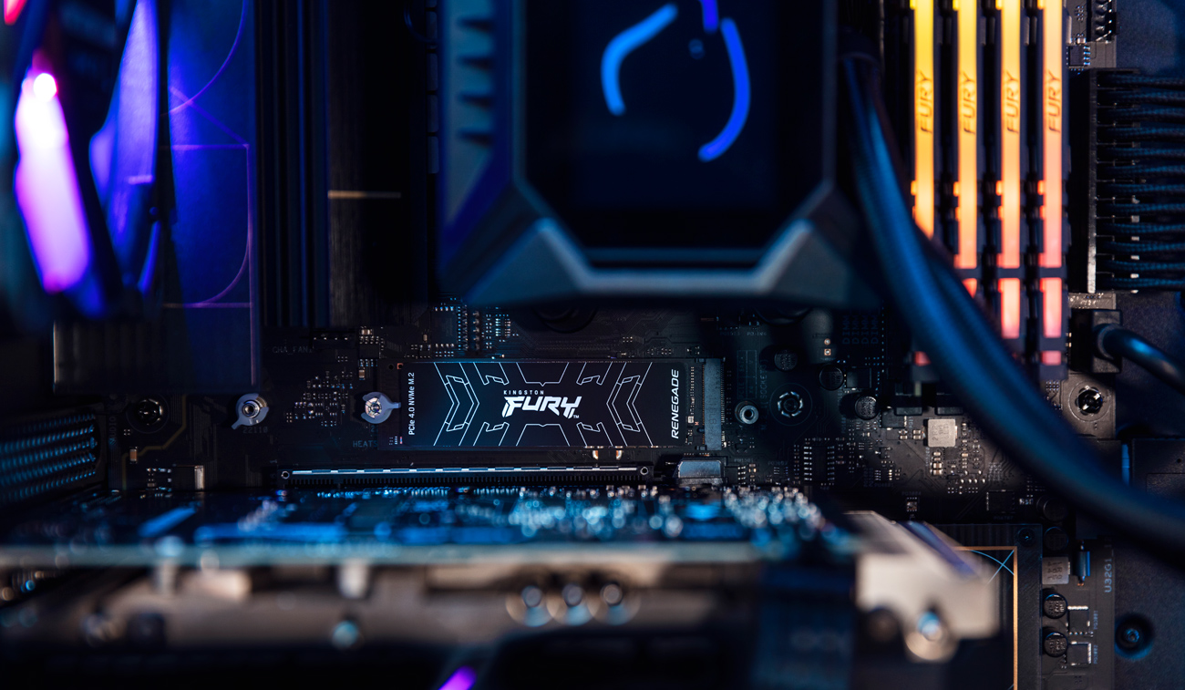 Kingston 1TB M.2 PCIe Gen4 NVMe Fury Renegade
