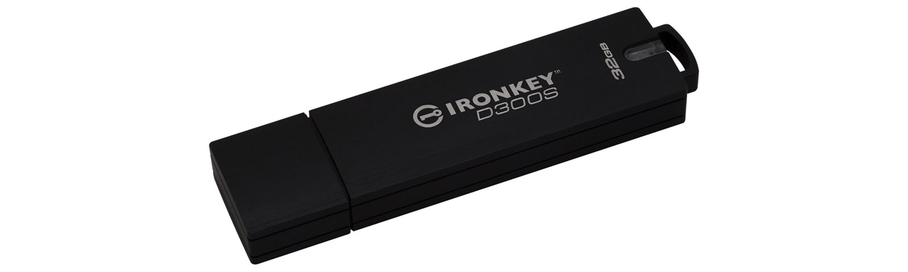 Pendrive Kingston IronKey D300S FIPS 140-2 Level 3 AES 256 XTS