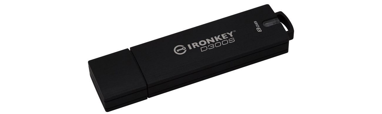 Pendrive Kingston IronKey D300S FIPS 140-2 Level 3 AES 256 XTS