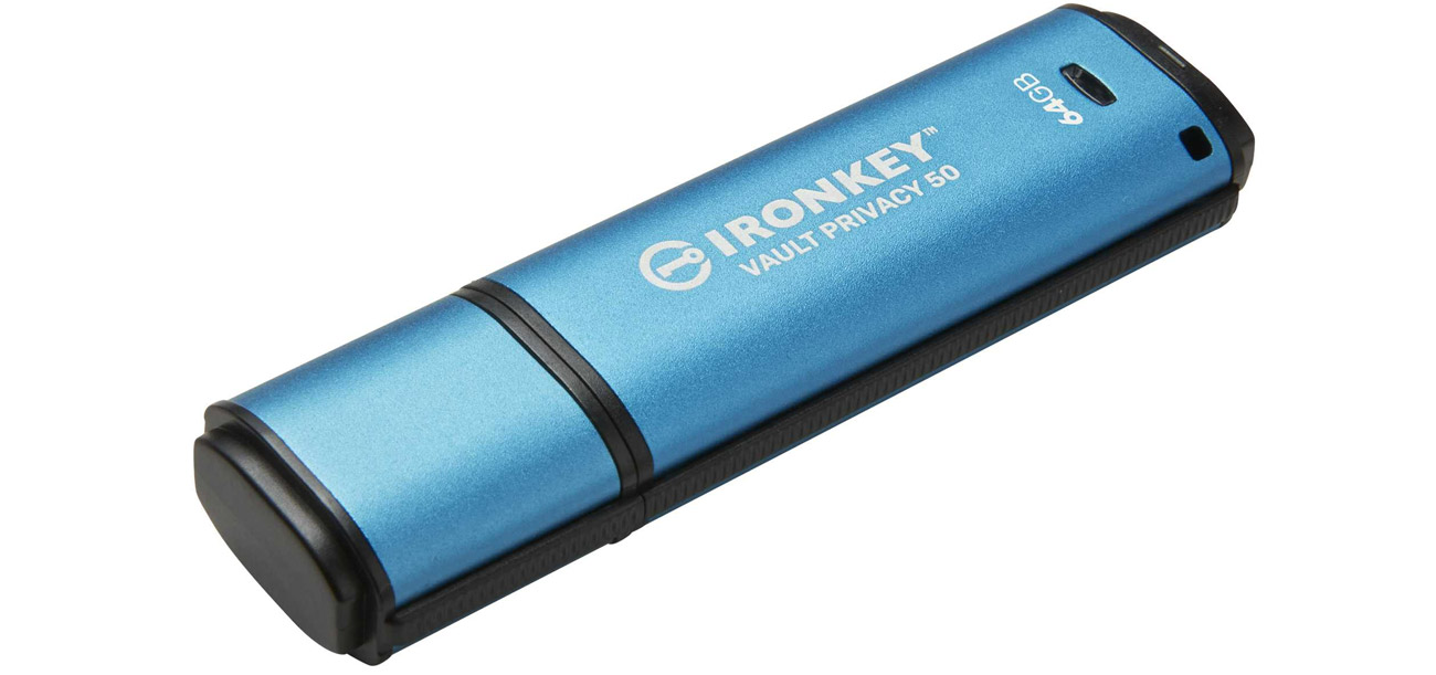 Pendrive Kingston IronKey Vault Privacy 50 256bit Encryption