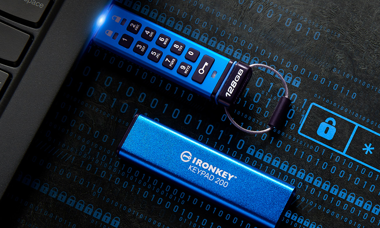 Kingston IronKey Keypad 200 wygląd