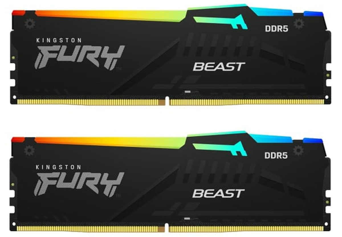 Paměť RAM DDR5 Kingston FURY Beast RGB
