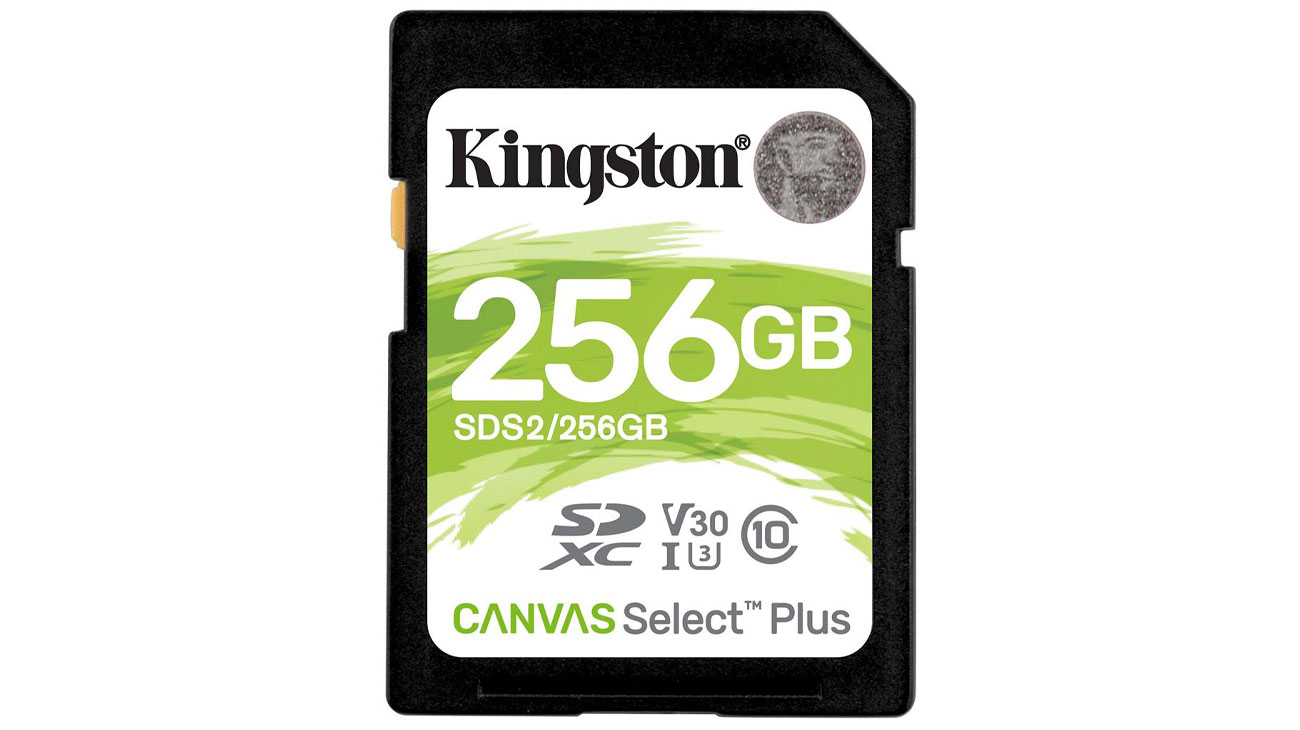 Kingston Canvas Select Plus 256GB Speicherkarte