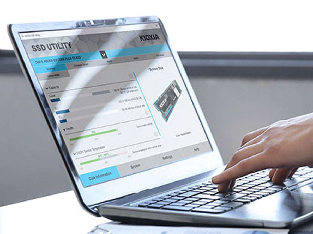 KIOXIA Exceria Plus G4 SSD-Festplatte – Software