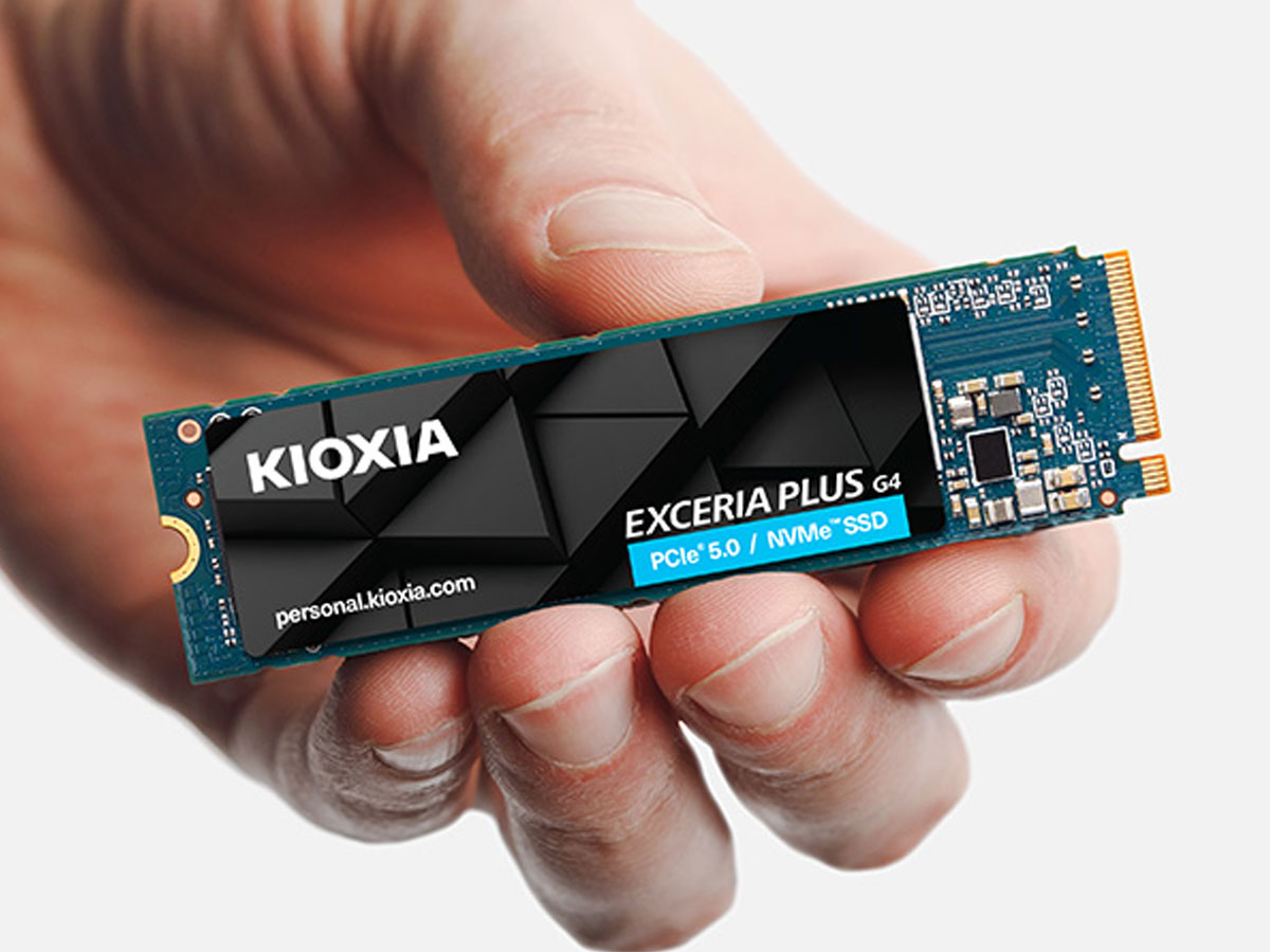 KIOXIA Exceria Plus G4 SSD-Festplatte – Lifestyle