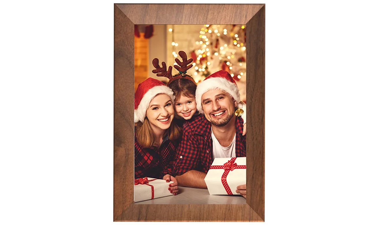 Digitaler Bilderrahmen Kodak CF102P wood grain