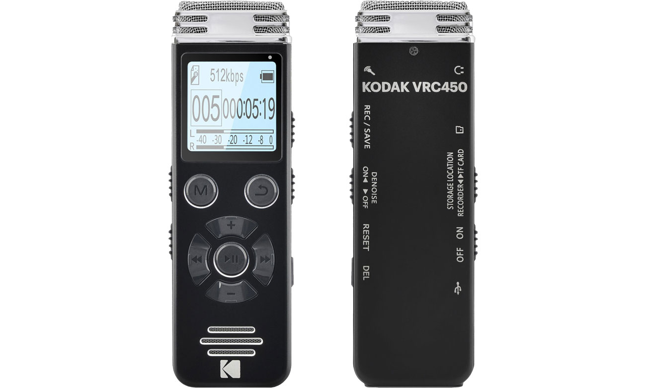 Kodak VRC 450 Przód, tył