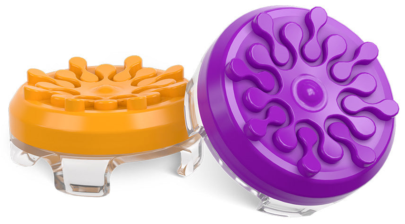 KontrollFreek Splash Orange Purple Aufsätze für Joy-Con - Allgemeine Ansicht