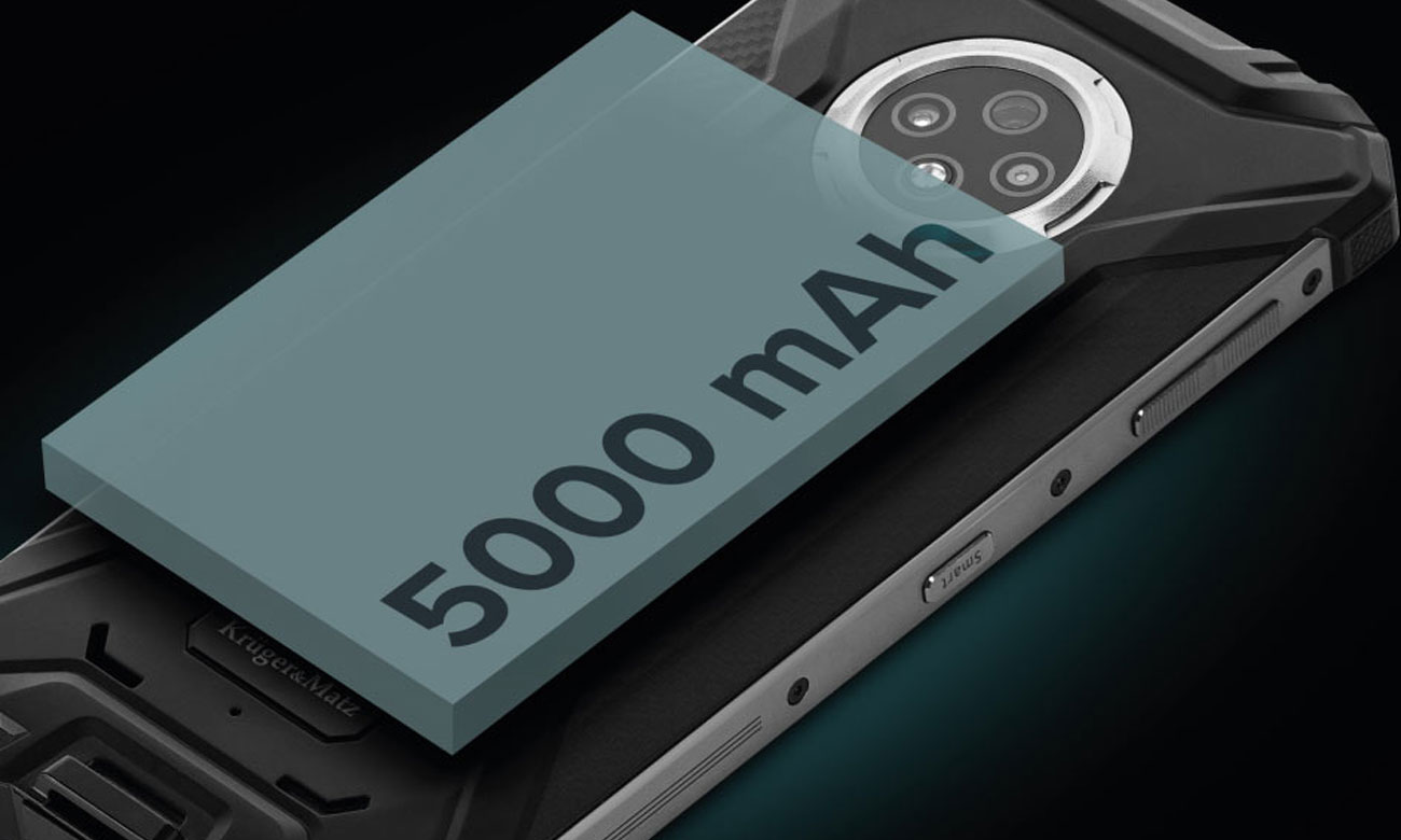 Kruger&Matz DRIVE 9 Starke Unterstützung