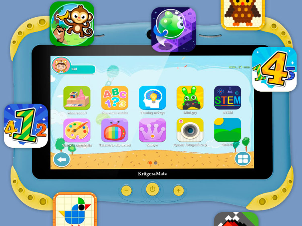 Kruger&Matz FUN 708 aplikacje