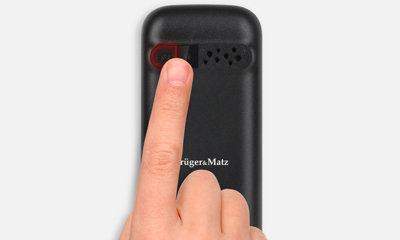 Kruger&Matz Simple 922 4G przycisk SOS