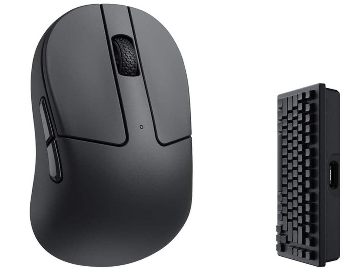 Kabellose optische Maus Keychron M4 4K Weiß