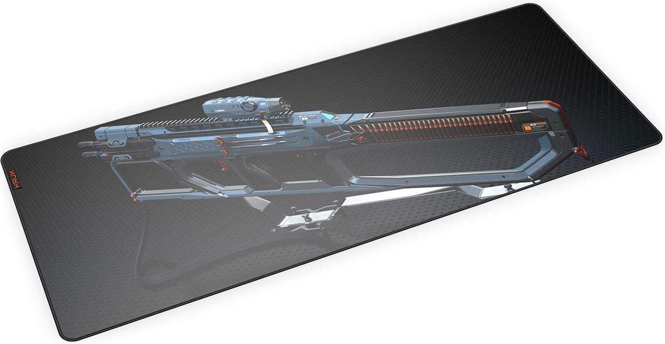 Mousepad KRUX Space Gun (Gewehr) XXL