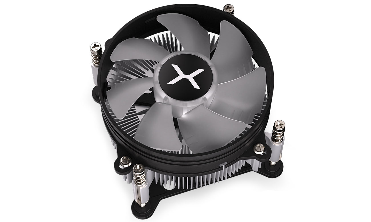 Prozessorkühlung KRUX Integrator RGB 92 mm milchiger Lüfter