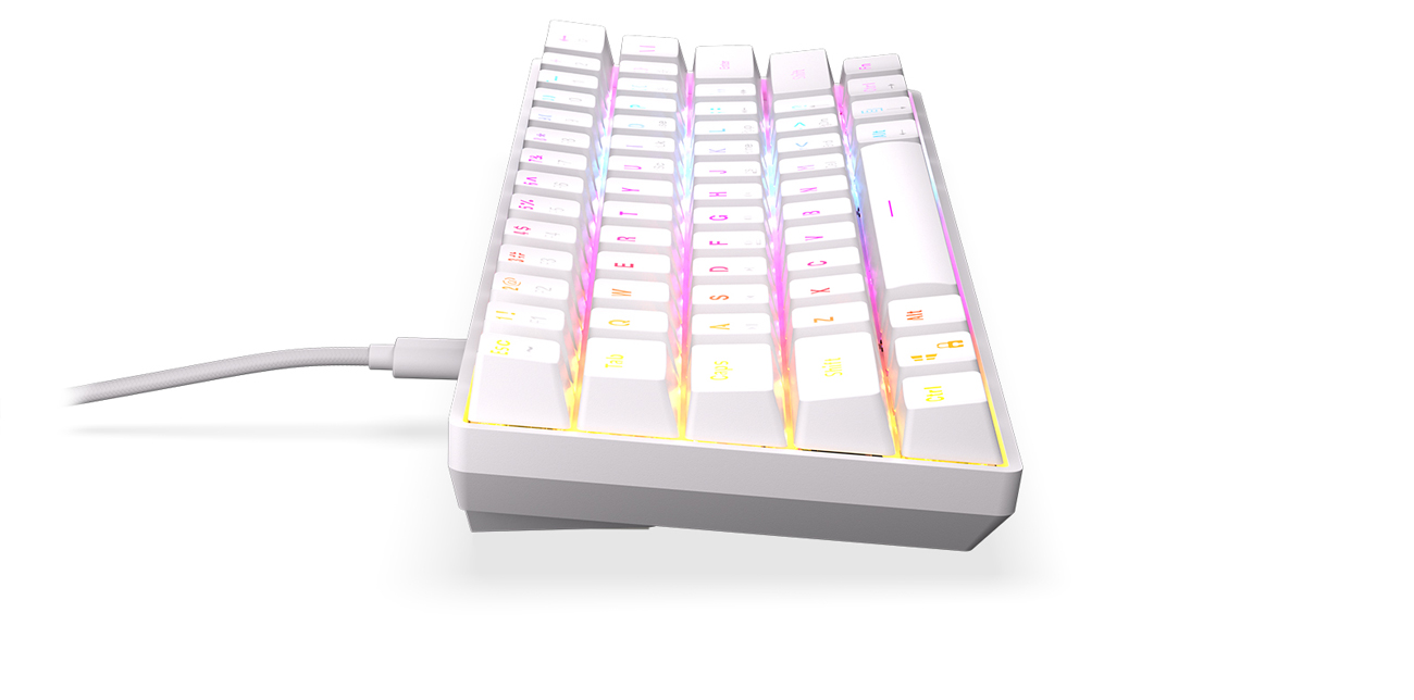 KRUX Qara 60% Seitenansicht im Winkel