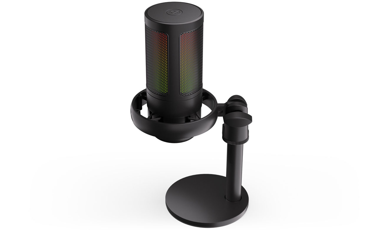 Mikrofon biurkowy KRUX Epic 1000S - Widok z boku